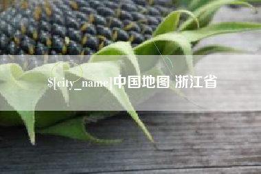 台湾中国地图 浙江省