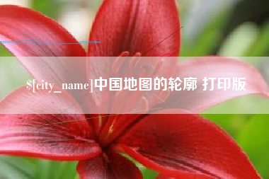 台湾中国地图的轮廓 打印版