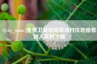 台湾免费卫星地图高清村庄地图看到人实时下载
