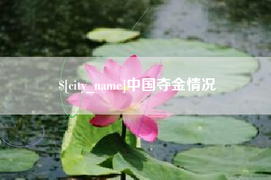 台湾中国夺金情况