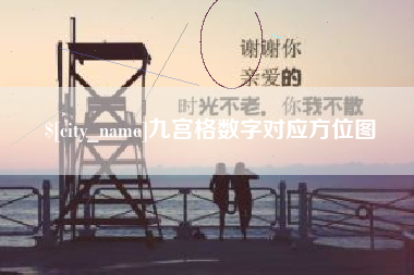 台湾九宫格数字对应方位图