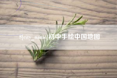 台湾初中手绘中国地图