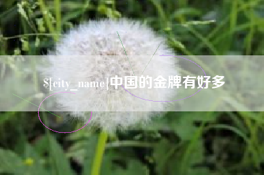 台湾中国的金牌有好多