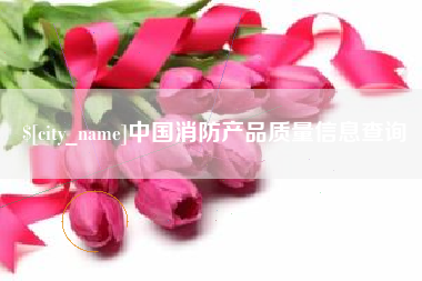 台湾中国消防产品质量信息查询