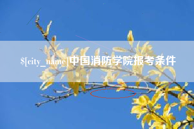 台湾中国消防学院报考条件