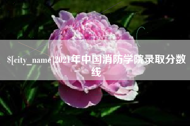 台湾2021年中国消防学院录取分数线