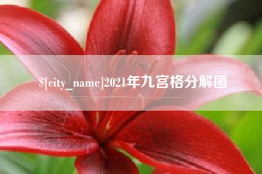 台湾2021年九宫格分解图