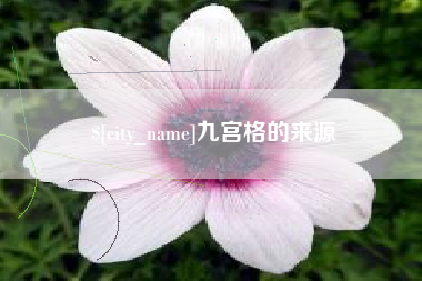 台湾九宫格的来源