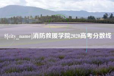 台湾消防救援学院2020高考分数线