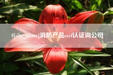 台湾消防产品cccf认证询公司