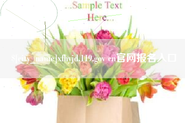 台湾xfhyjd.119.gov cn官网报名入口