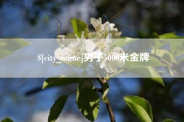 台湾男子5000米金牌