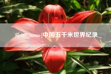 台湾中国五千米世界纪录