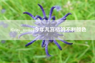 台湾今年九宫格的不利颜色