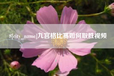 台湾九宫格比赛如何取胜视频