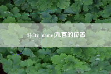 台湾九宫的位置