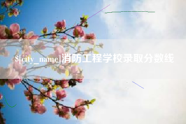 台湾消防工程学校录取分数线