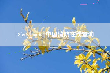 台湾中国消防在线查询