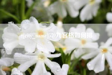 台湾579九宫格如何排