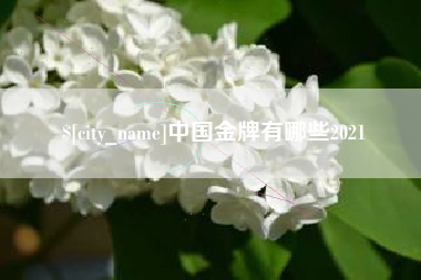 台湾中国金牌有哪些2021